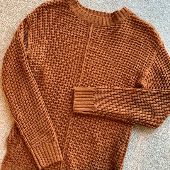 Arizona Jean Co. | Knit Sweater | BURNT ORANGE - X-SMALL - Picture 2 of 8